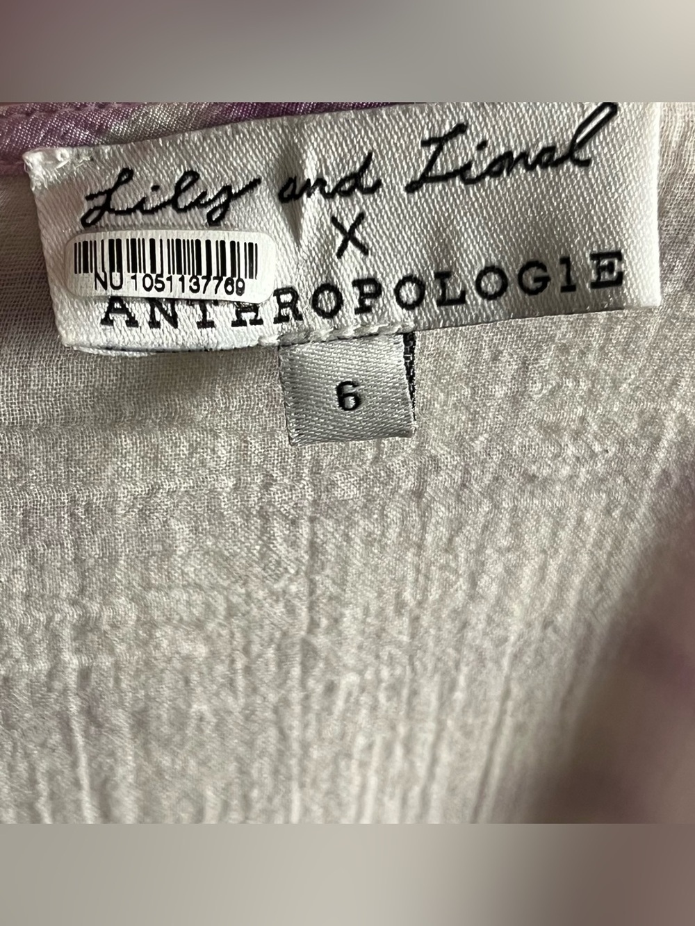 Lily and Lionel x Anthropologie Fifi Plaid Wrap Midi Dress Size 6 - Picture 13 of 16